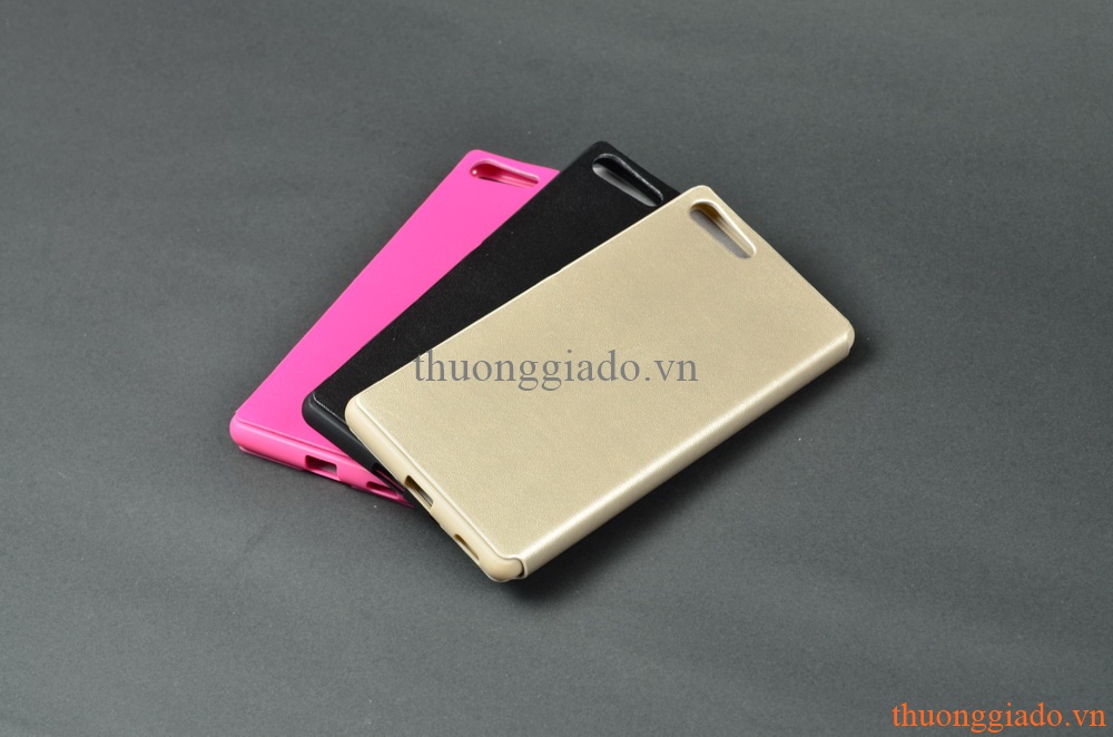 Bao Da Cầm Tay Cho Sony Xperia M5 E5603 (Hiệu X-Level, FIBColor)