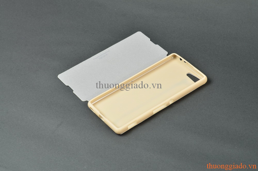 Bao Da Cầm Tay Cho Sony Xperia M5 E5603 (Hiệu X-Level, FIBColor)