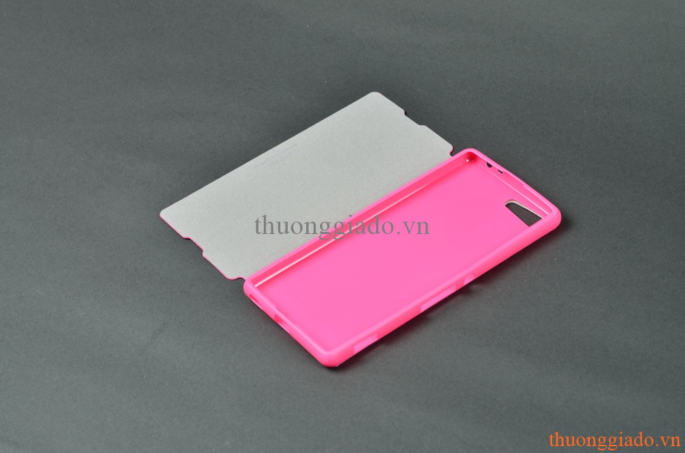 Bao Da Cầm Tay Cho Sony Xperia M5 E5603 (Hiệu X-Level, FIBColor)