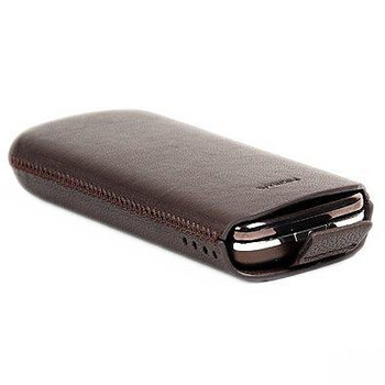 Bao da cầm tay dây rút Nokia 8800 arte sapphire (Màu Nâu)