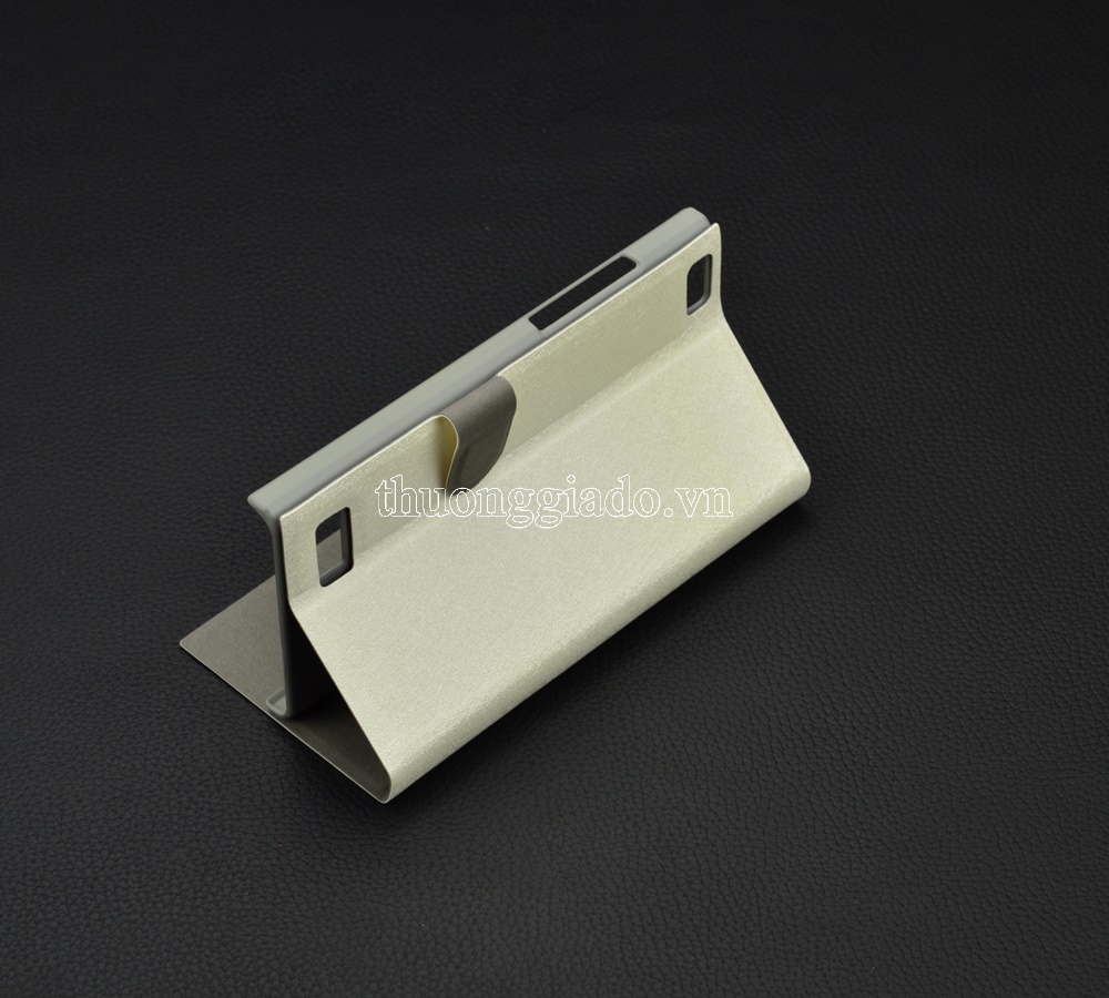 Bao da cầm tay nắp gập mở cho BlackBerry Leap Z20 (flip leather case)