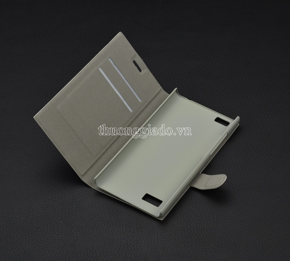 Bao da cầm tay nắp gập mở cho BlackBerry Leap Z20 (flip leather case)