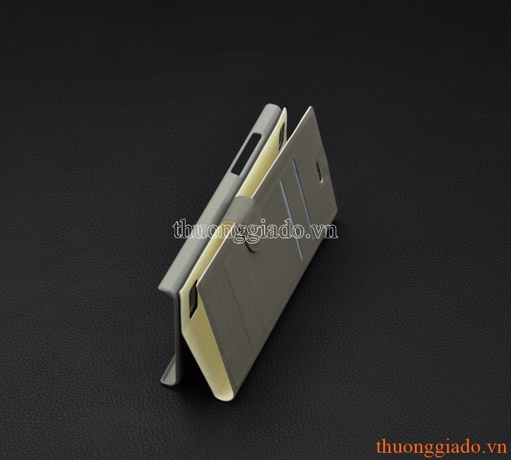 Bao da cầm tay nắp gập mở cho BlackBerry Leap Z20 (flip leather case)