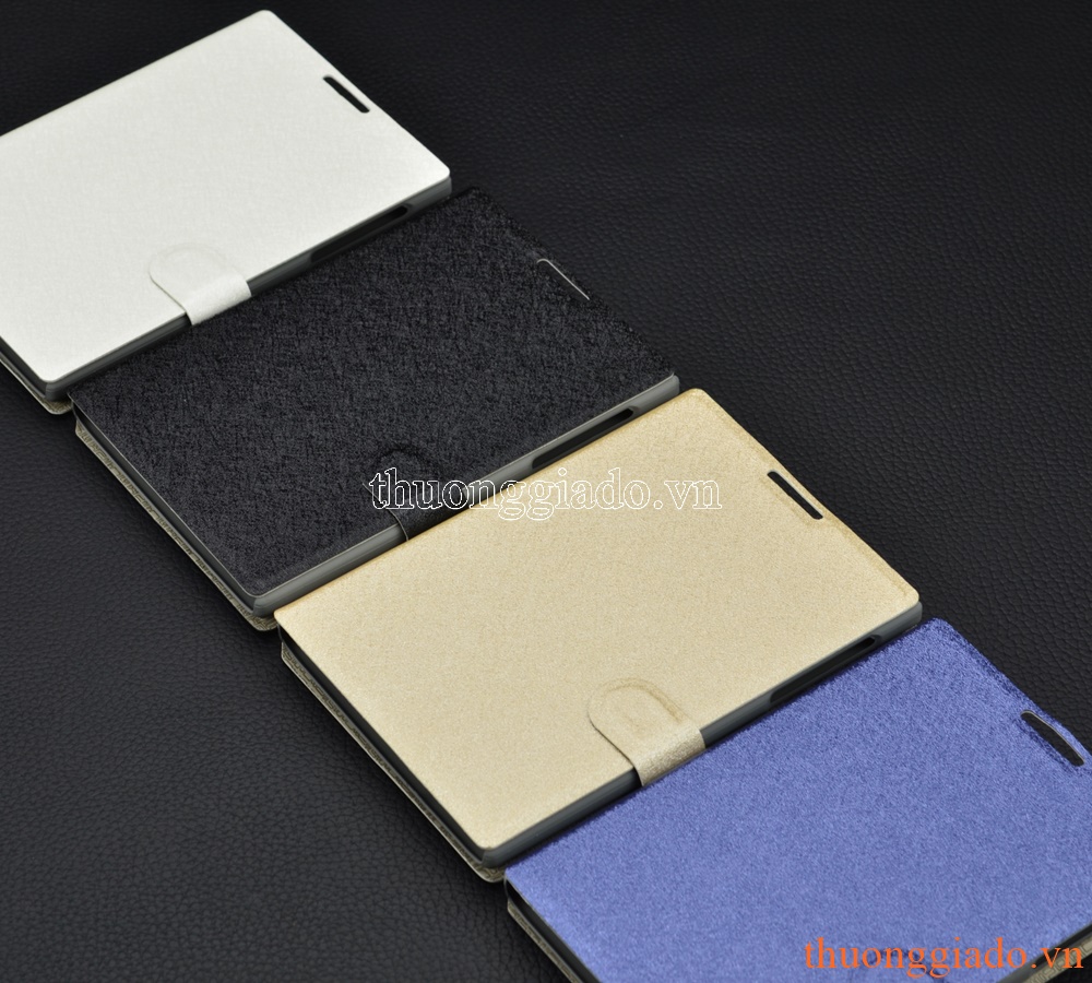 Bao da cầm tay nắp gập mở cho Blackberry Passport Q30 (flip leather case)