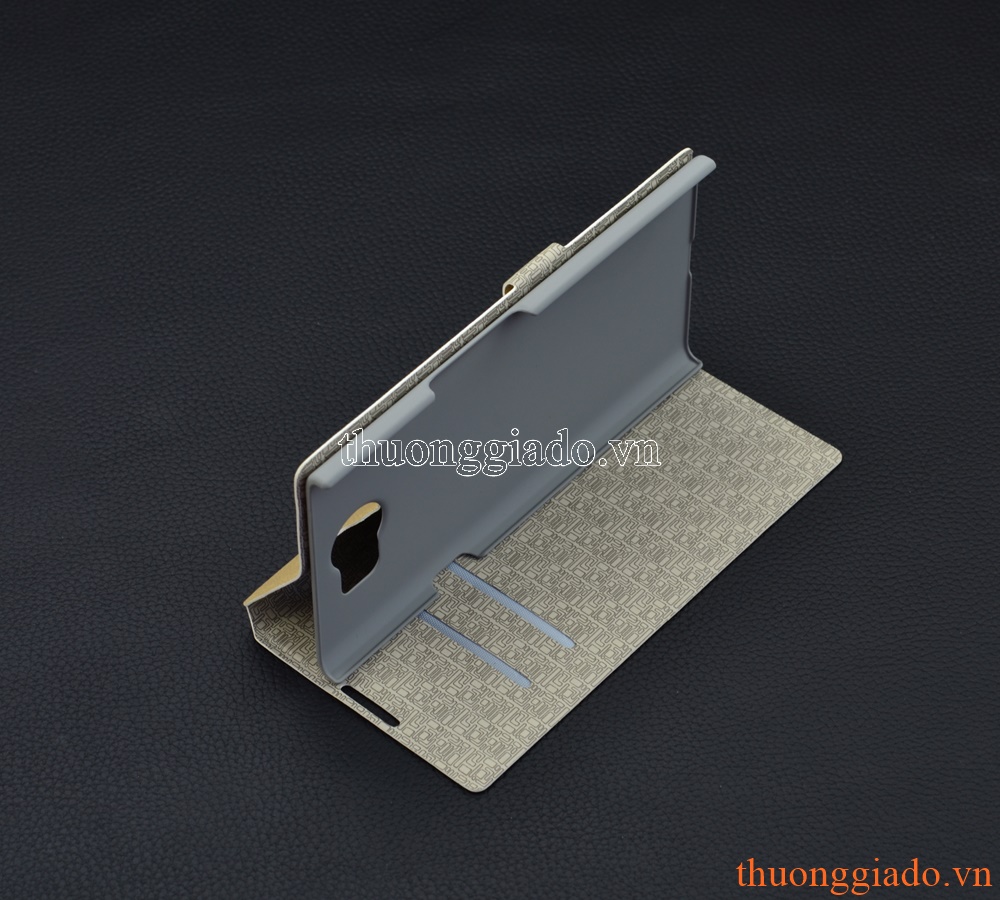 Bao da cầm tay nắp gập mở cho Blackberry Priv (flip leather case)