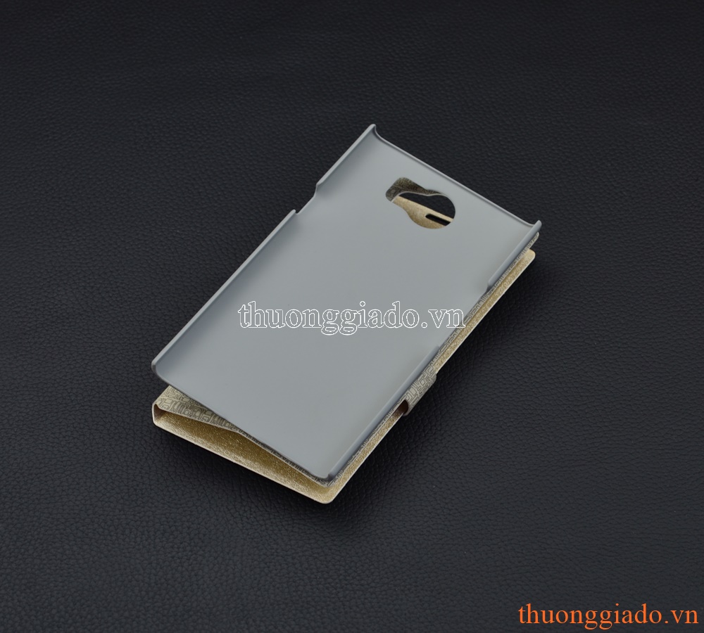 Bao da cầm tay nắp gập mở cho Blackberry Priv (flip leather case)