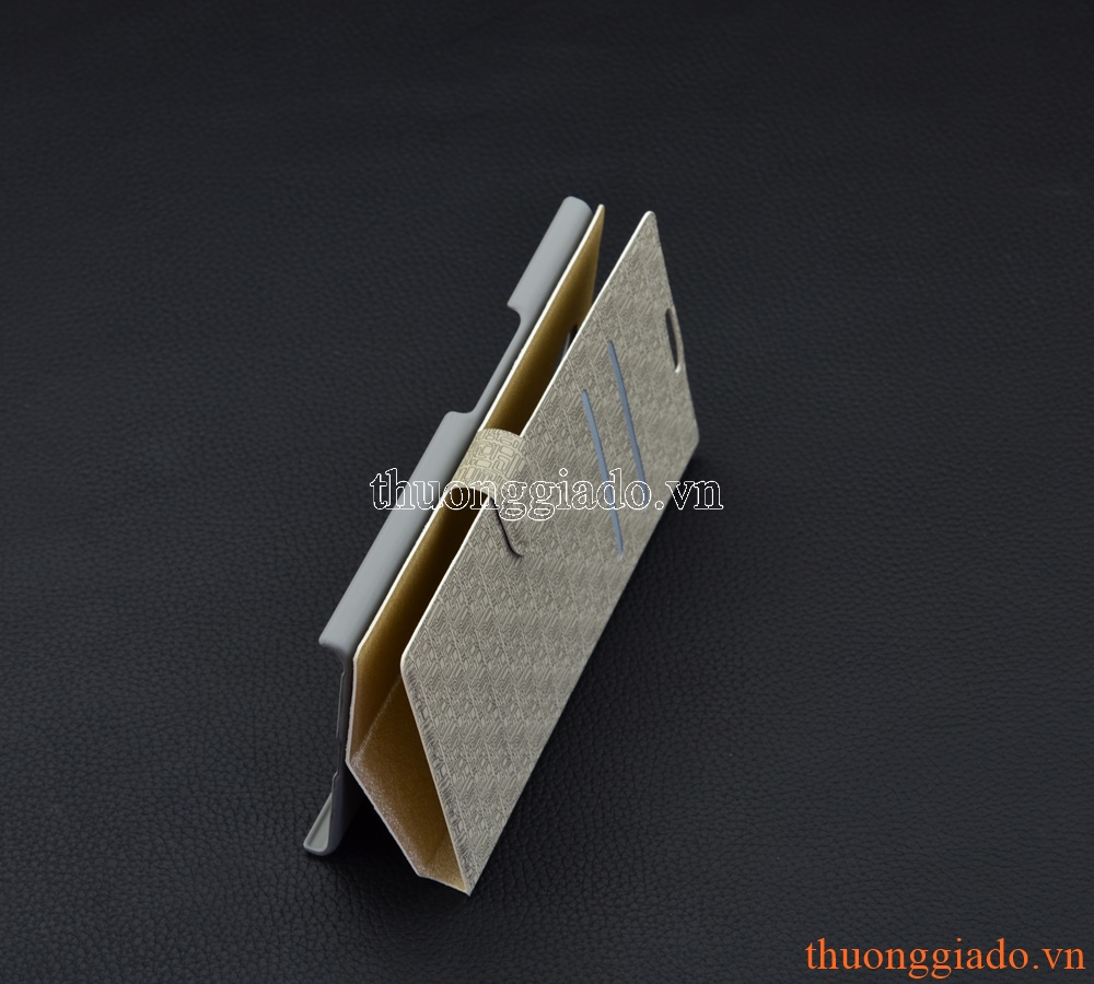 Bao da cầm tay nắp gập mở cho Blackberry Priv (flip leather case)