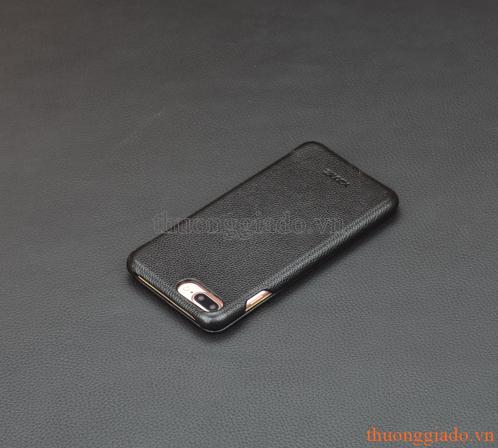 Bao da cầm tay nắp gập mở ngang cho iPhone 7 Plus (5.5"), hiệu XOOMZ