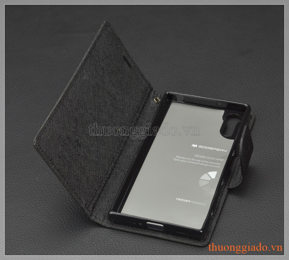 Bao da cầm tay nắp gập Sony Xperia XZ (5.2")/ Xperia XZs (FANCY DIARY CASE, GOOSPERY)