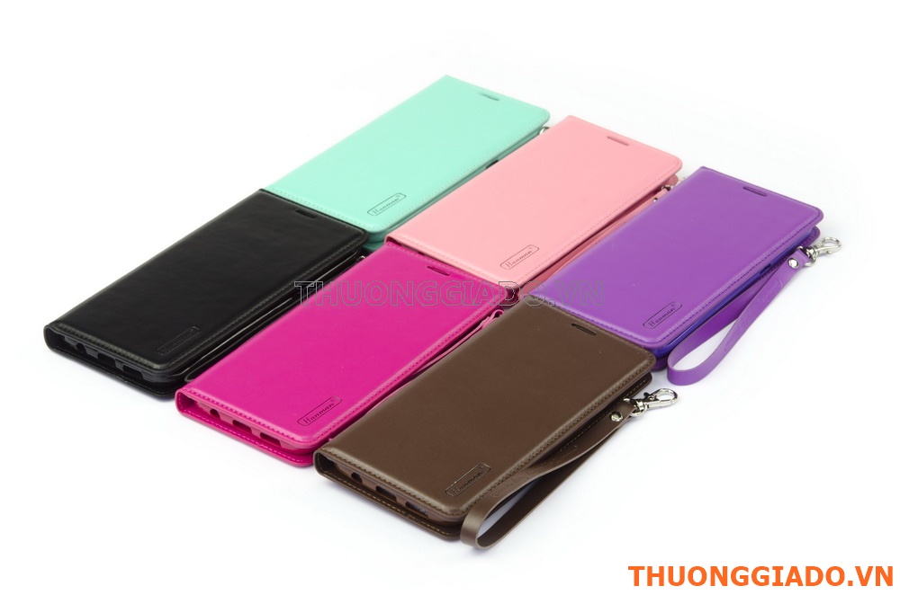 Bao Da Cầm Tay Samsung Galaxy S7 Edge G935 (Hiệu HANMAN, CANVAS DIARY)
