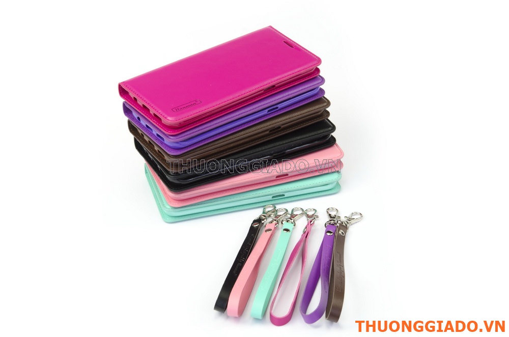Bao Da Cầm Tay Samsung Galaxy S7 Edge G935 (Hiệu HANMAN, CANVAS DIARY)