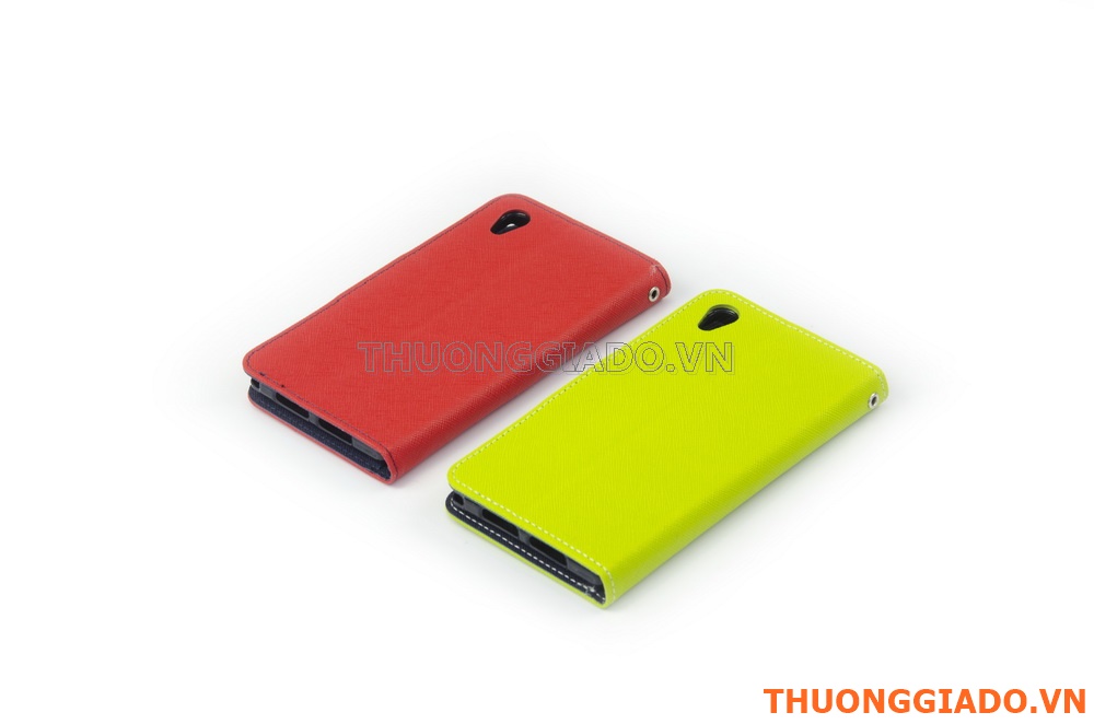 Bao Da Cầm Tay Sony Xperia Z1, Sony L39h, Honami (Hiệu MERCURY, NEW FANCY DIARY CASE)