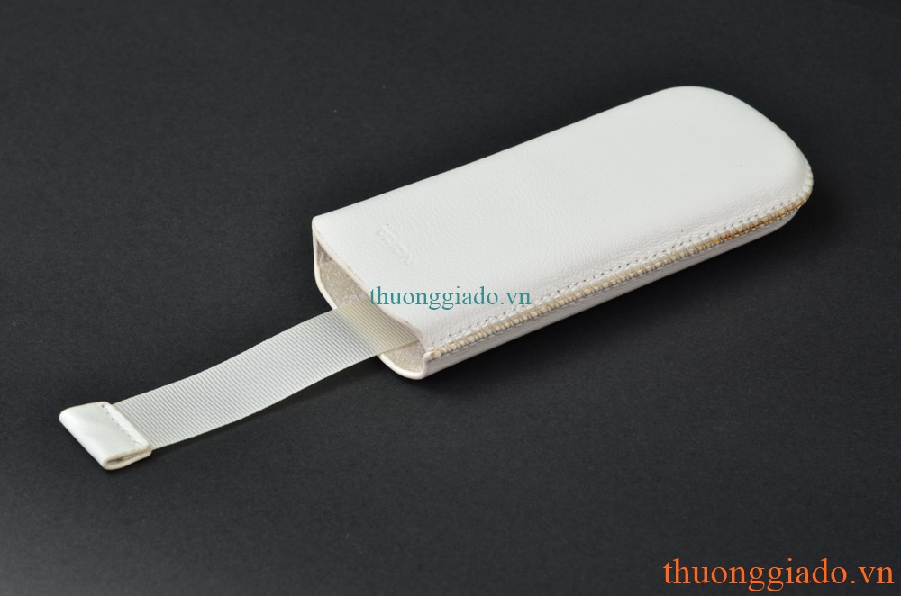 Bao Da Cầm Tay Theo Máy cho Nokia 8800 Gold Arte Màu Trắng (Loại Zin)
