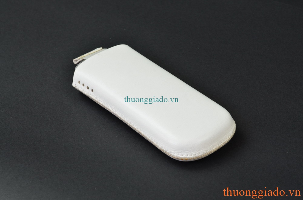 Bao Da Cầm Tay Theo Máy cho Nokia 8800 Gold Arte Màu Trắng (Loại Zin)