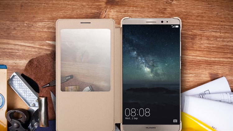 Bao Da Huawei Mate 8 Mate8 Original Smart View Window Flip Leather Case
