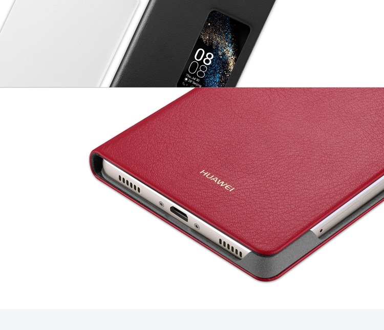 Bao Da Huawei P8 (5.2") Flip Cover with Smart Window Series Chính Hãng