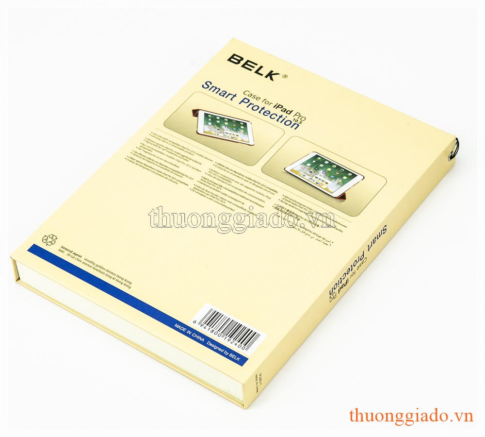 Bao da iPad Pro (10.5") hiệu BELK, smart Protection case