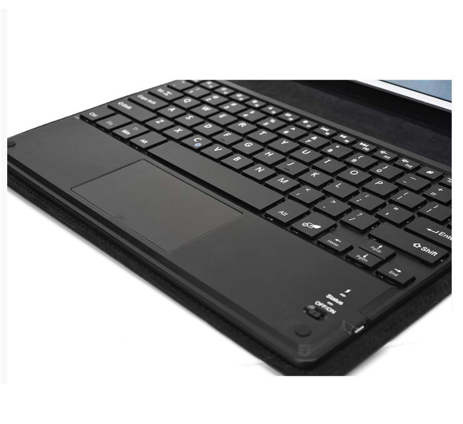 Bao Da Kèm Bàn Phím Bluetooth Đa Năng 9"-10.1" (có Touch Pad)