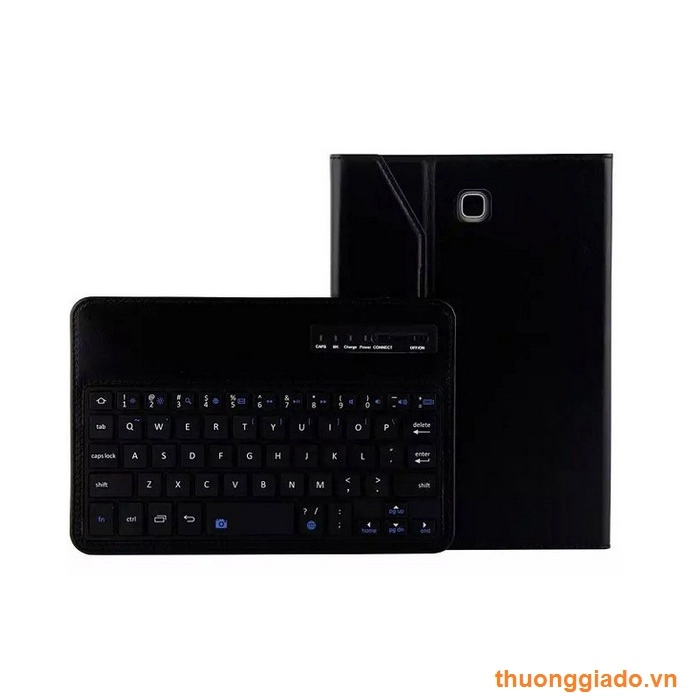 Bàn Phím Bluetooth Samsung Tab A 8.0/ P355/ P350 kèm bao da book cover (da mịn)