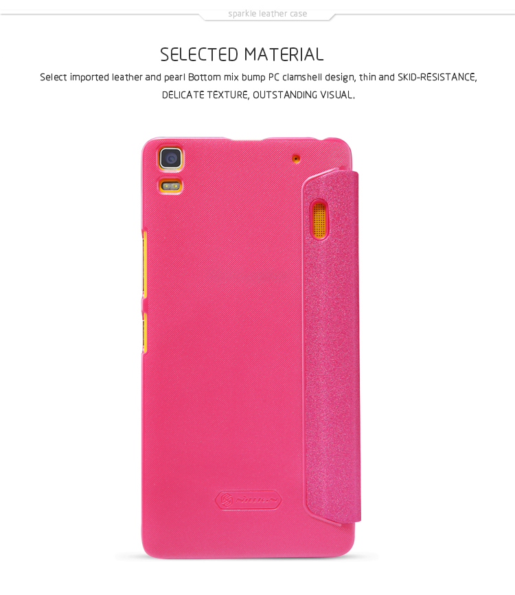 Bao Da Lenovo  K3 Note/ Lenovo A7000 (Hiệu NillKin, Sparkle Series)