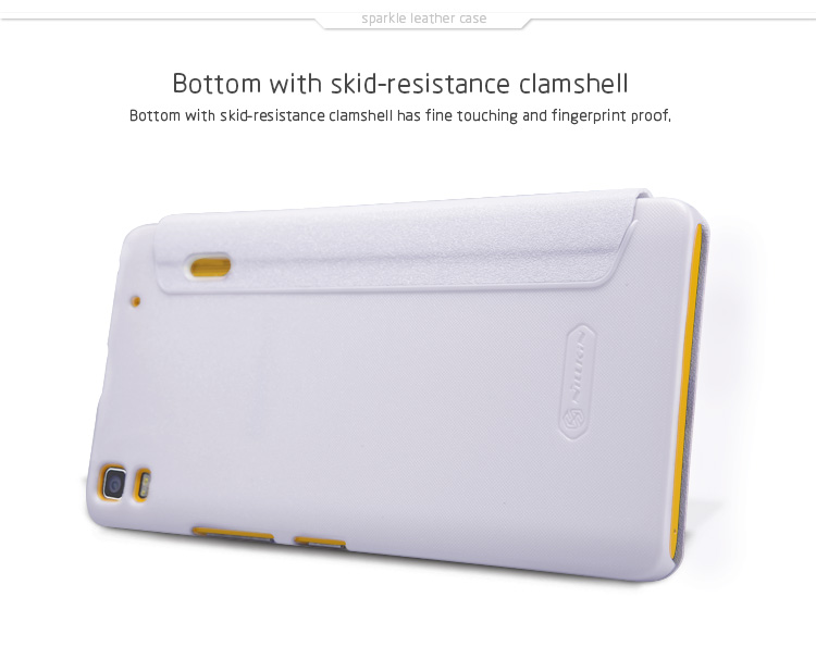Bao Da Lenovo  K3 Note/ Lenovo A7000 (Hiệu NillKin, Sparkle Series)