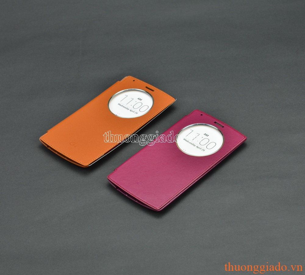 Bao Da LG G4 F500 Premium Leather Quick Circle Case Chính Hãng