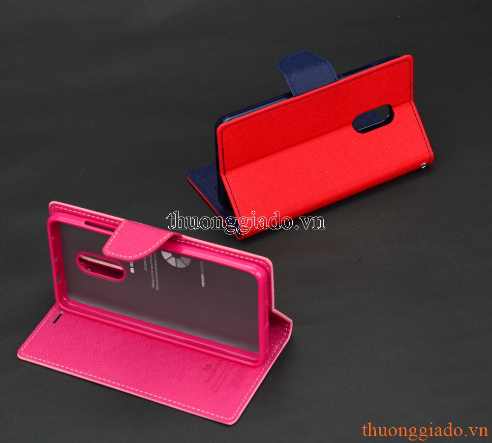Bao da Redmi Note 4 (5.5") flip case (hiệu Mercury, New Fancy Diary Case)