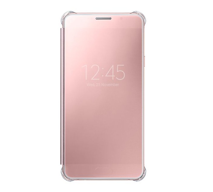 Bao da Samsung Galaxy  A7 (2016),Samsung A710 Clear View Cover màu hồng chính hãng