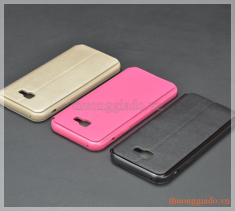 Bao da Samsung Galaxy. A7 (2017)/ Samsung A720 flip leather case (hiệu X-Level)