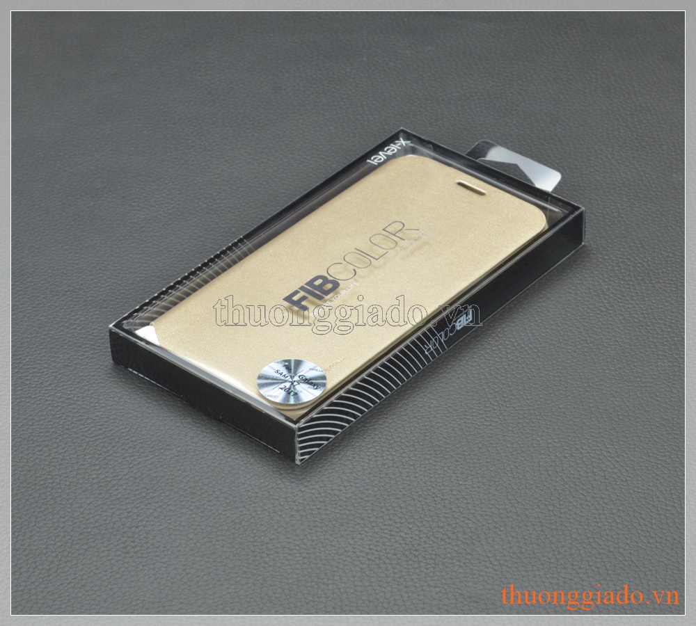 Bao da Samsung Galaxy. A7 (2017)/ Samsung A720 flip leather case (hiệu X-Level)