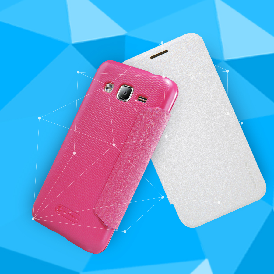 Bao Da Samsung Galaxy J2 (Hiệu NillKin , Sparkle Series)
