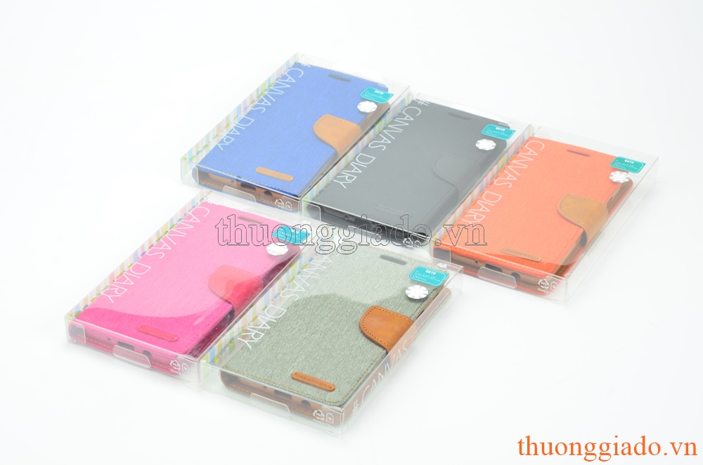 Bao da Samsung Galaxy. J7 Prime (CANVAS DIARY), thiết kế theo kiểu chiếc ví