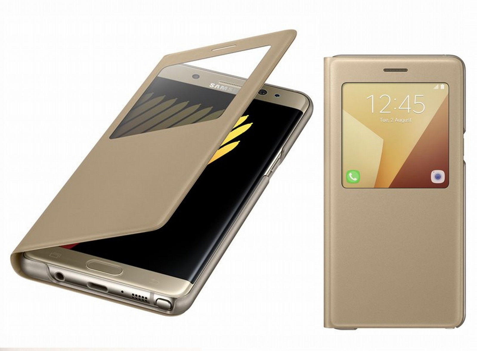 Bao Da Samsung Galaxy Note7 S View Stand Cover Chính Hãng (Note 7, N930)