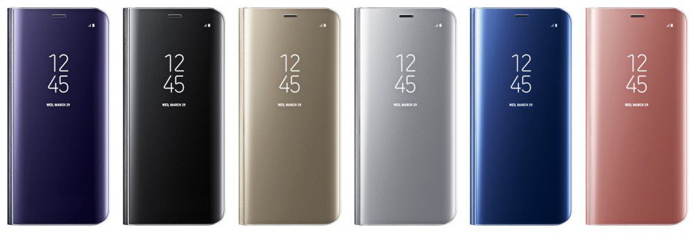 Bao da Samsung Galaxy S8/ G950 Clear View Stand Cover chính hãng