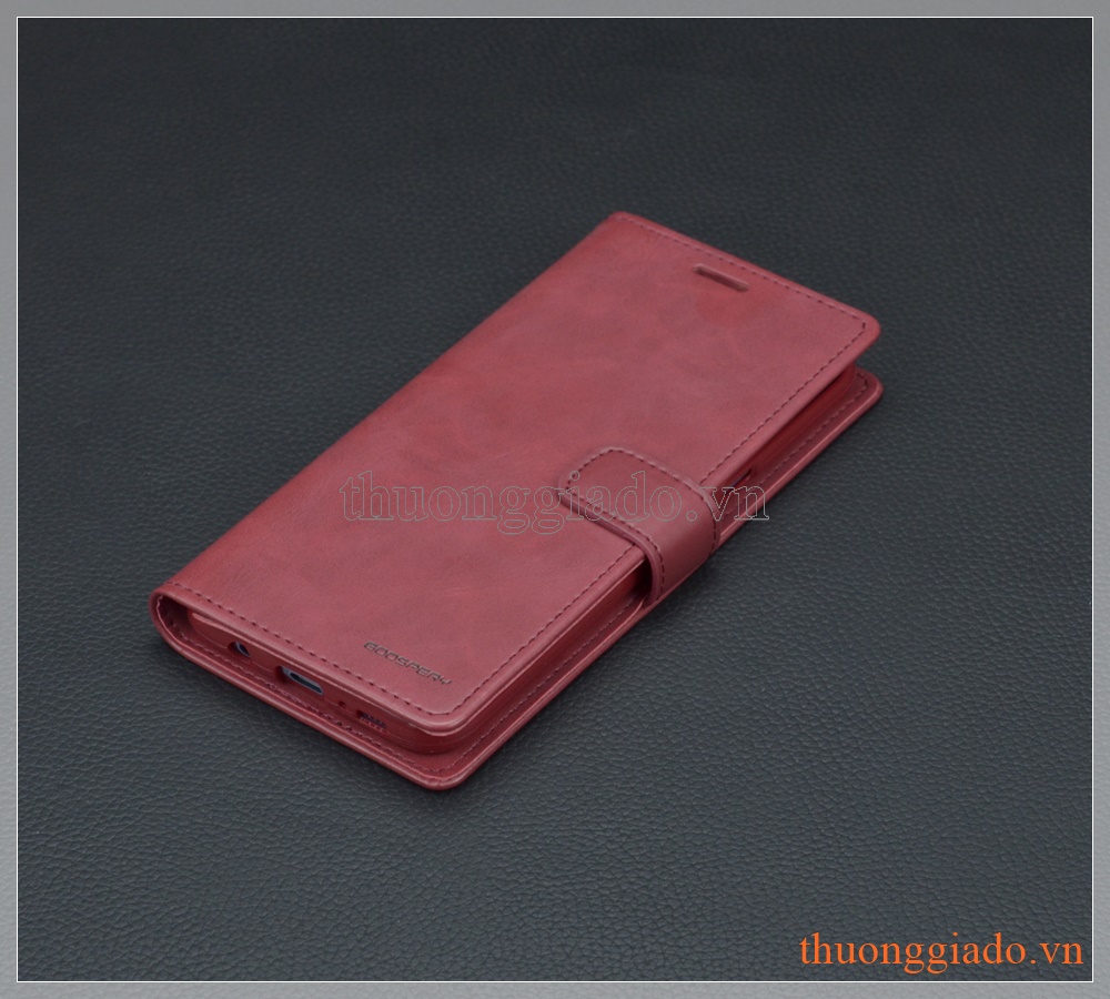 Bao da Samsung Galaxy S8+/ S8 Plus/ G955 hiệu GOOSPERY, BLUE MOON flip leather case