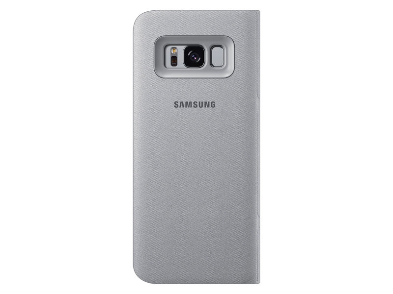 Bao da Samsung Galaxy S8+/ S8 Plus/ G955 Led View Cover chính hãng (màu bạc)