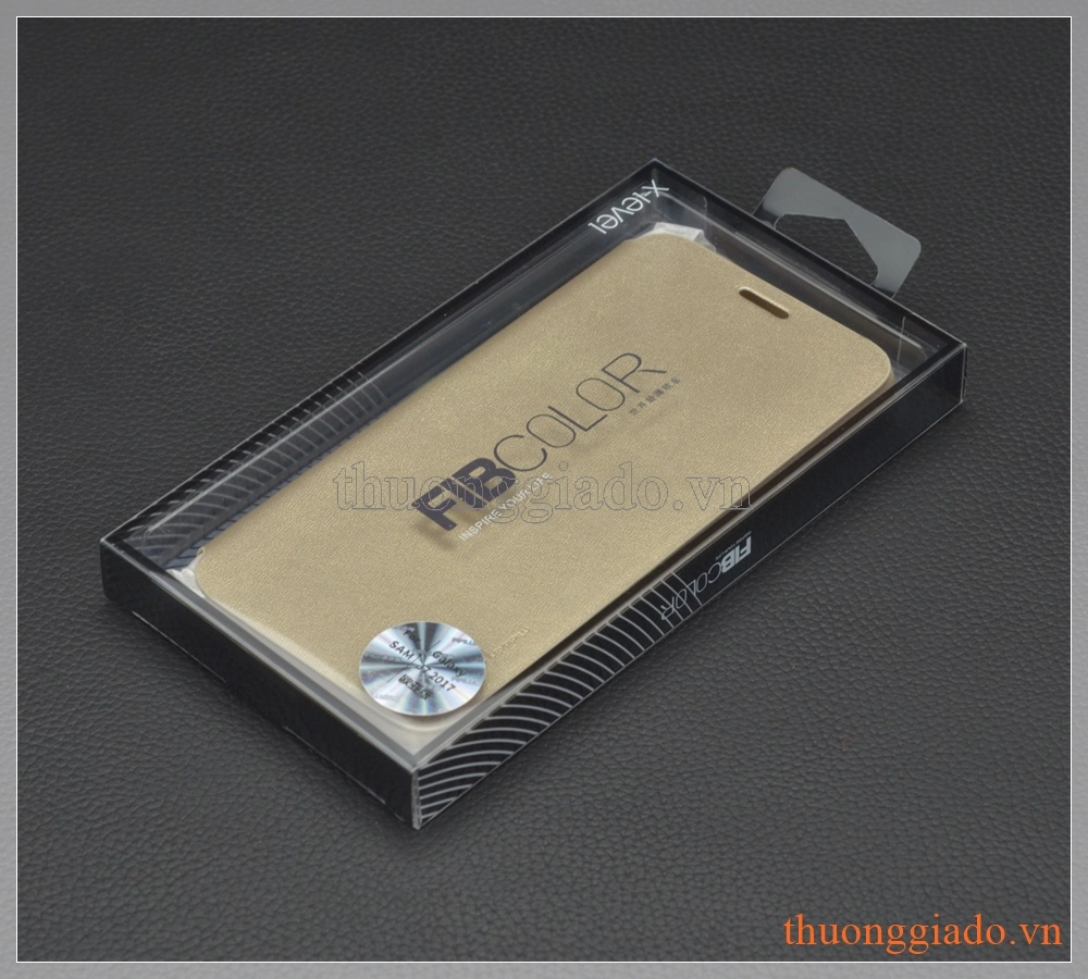 Bao da Samsung Galaxy J7 Pro/ J730 flip leather case, hiệu X-Level, FIB Color