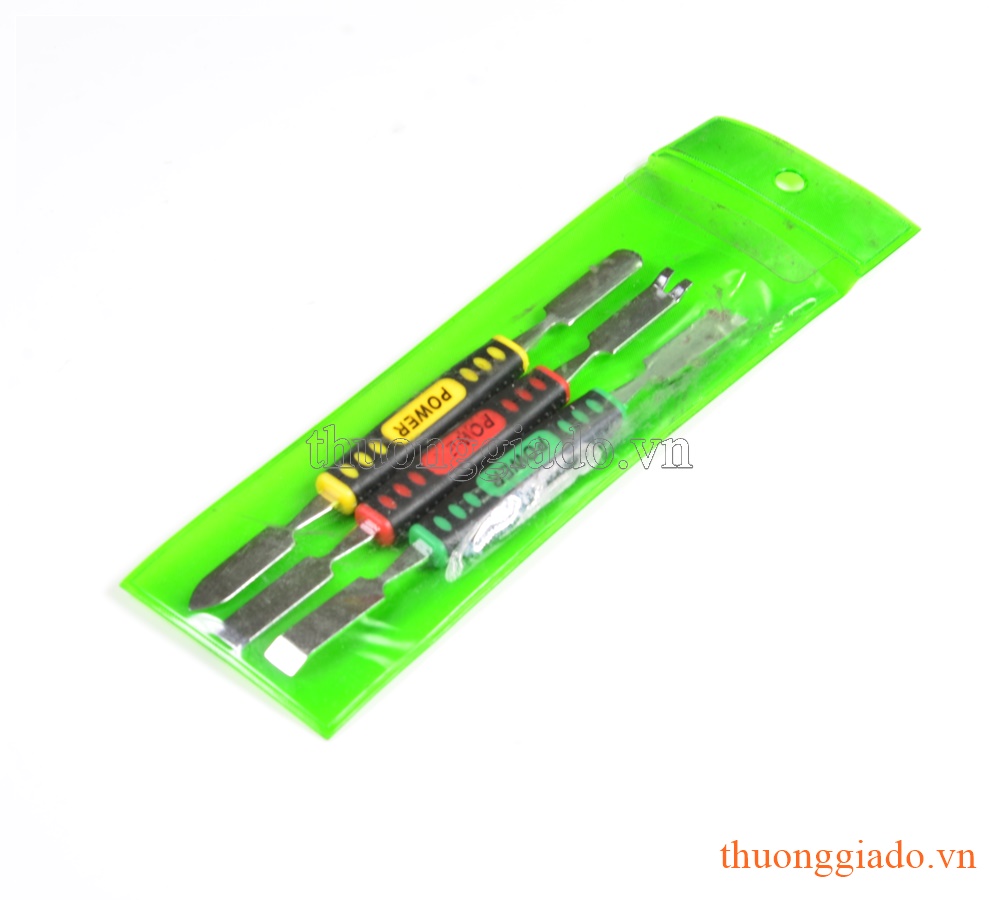 Bộ 03 dụng cụ trợ giúp tháo lắp sửa chữa điện thoại (mẫu 2)