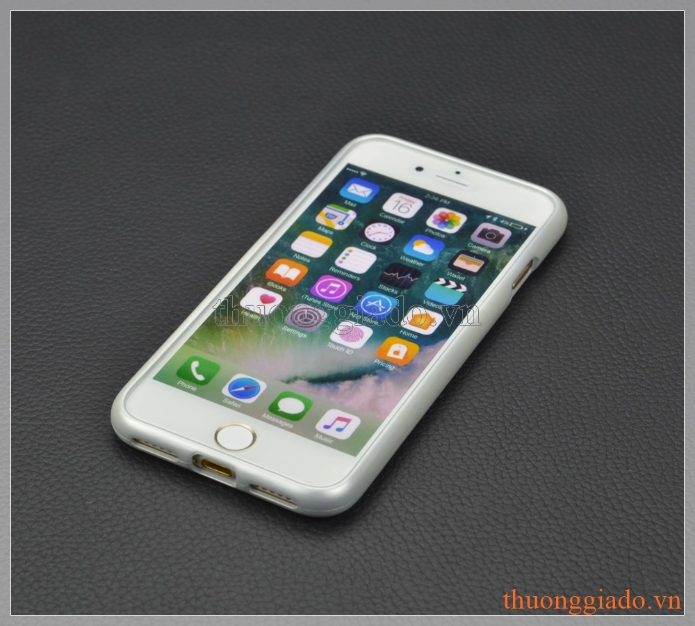 Ốp lưng iPhone 7 (4.7"), thời thời trang i JELLY Metal hiệu MERCURY