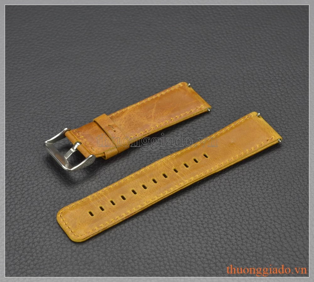 Dây đeo tay thay thế cho Fitbit Blaze (da bò, mẫu 2)