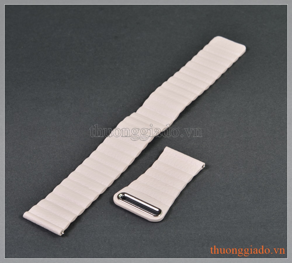 Dây đeo tay đồng hồ Fitbit Blaze (dây da, đầu hít nam châm)