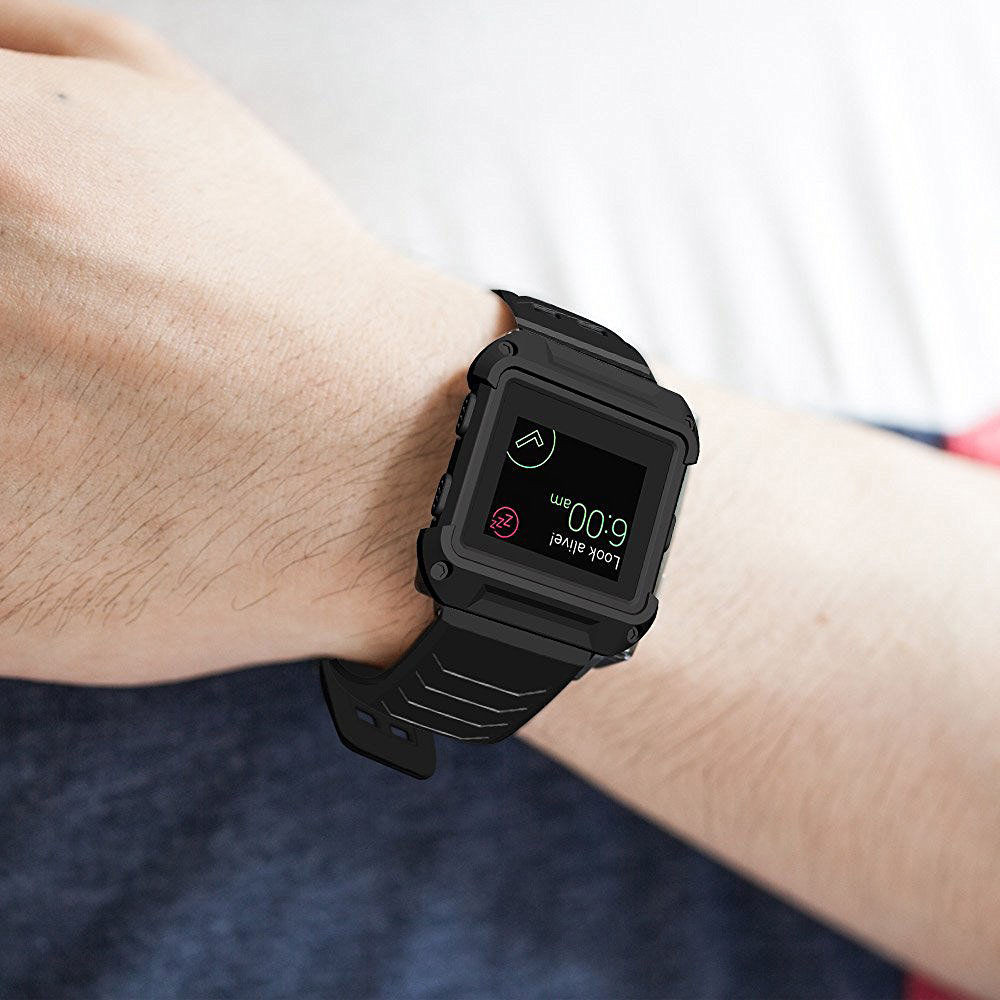 Dây đeo tay đồng hồ Fitbit Blaze (Silicone, ôm trọn cả thân máy)