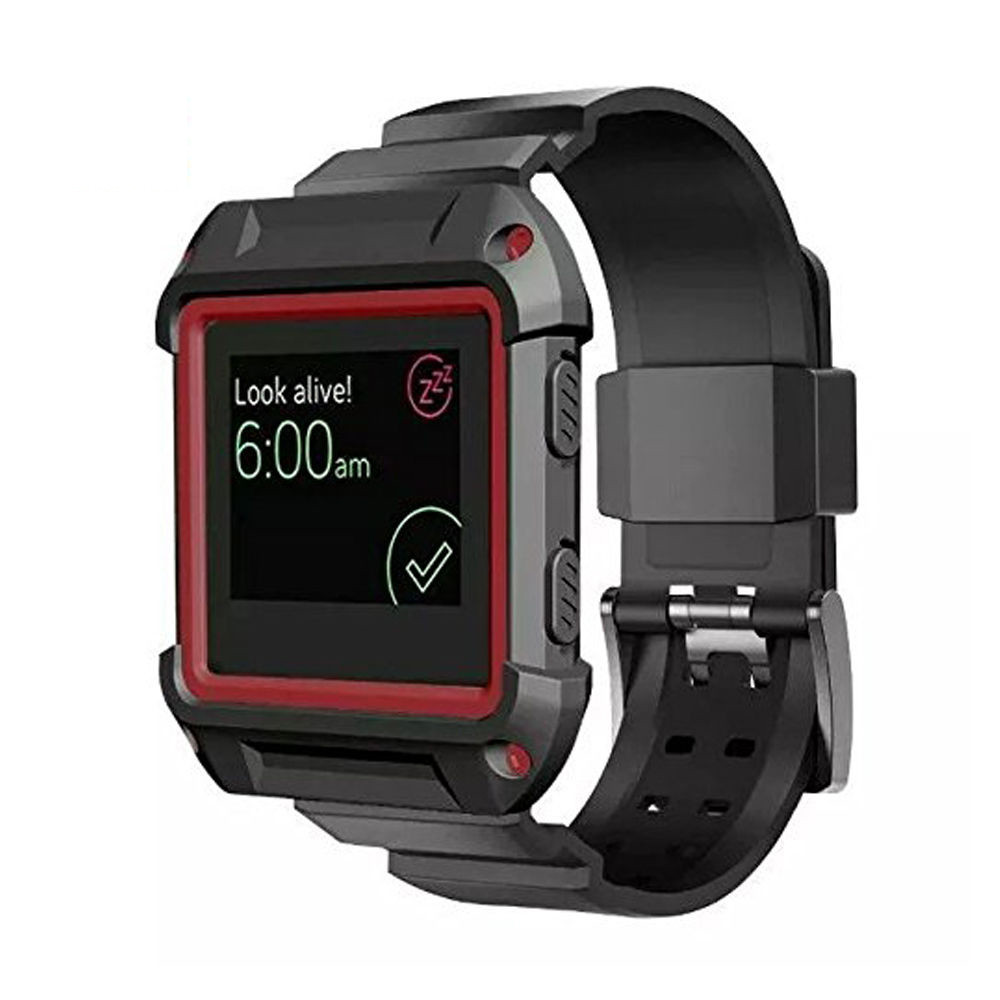 Dây đeo tay đồng hồ Fitbit Blaze (Silicone, ôm trọn cả thân máy)