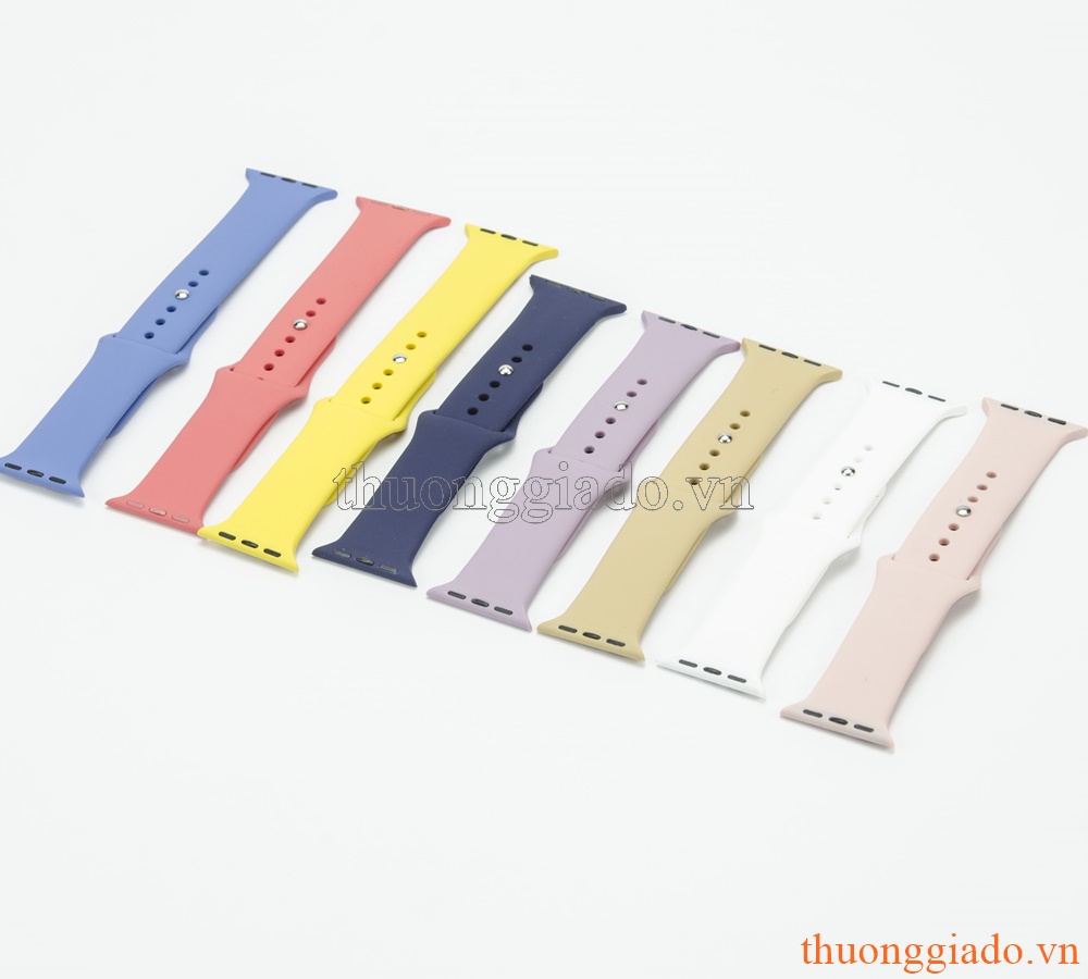 Dây đeo tay thay thế Apple Watch 38mm (chất liệu cao su)