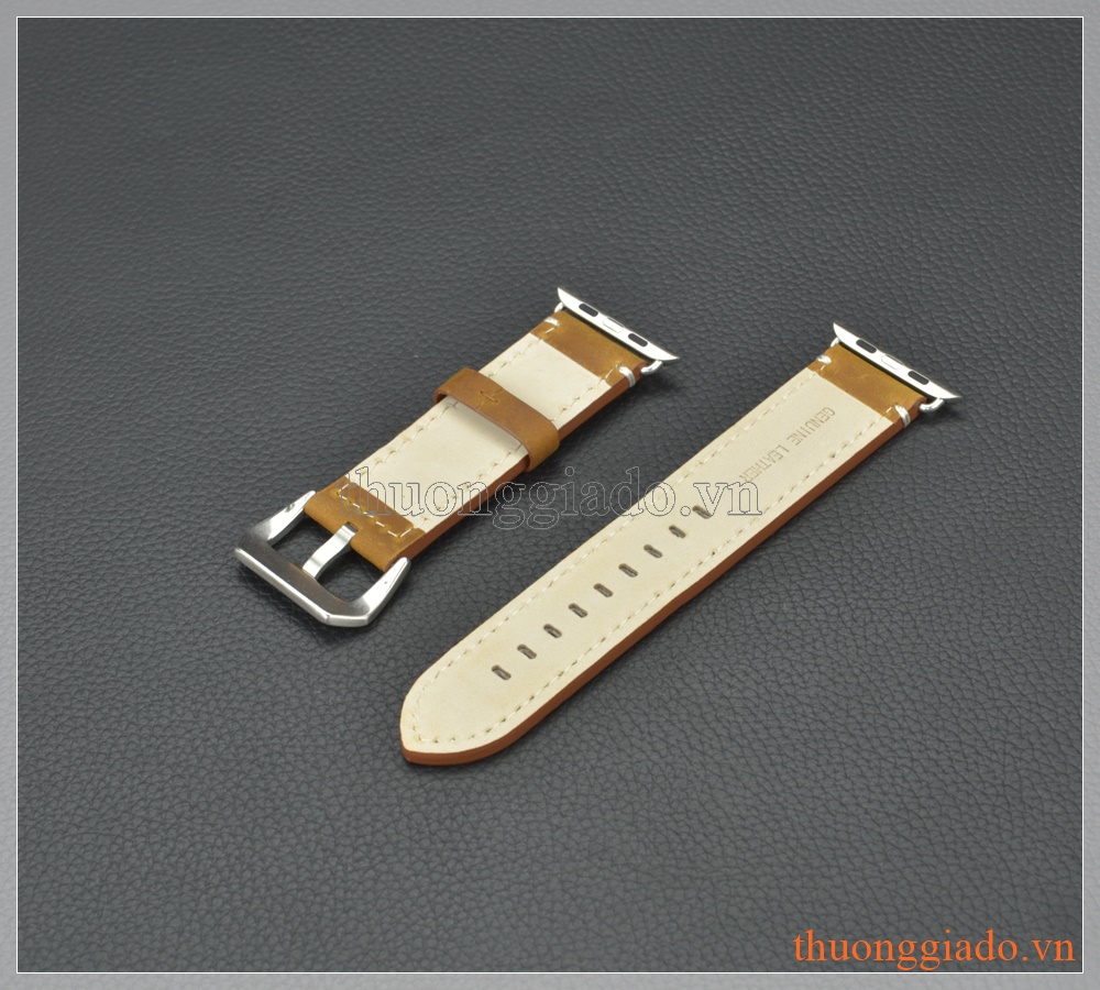 Dây đeo tay thay thế Apple Watch 38mm (da bò, mẫu 2)