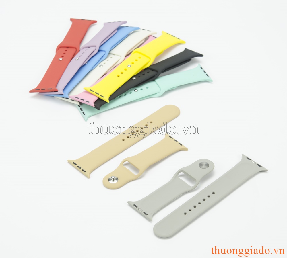 Dây đeo tay thay thế Apple Watch 42mm (chất liệu cao su)