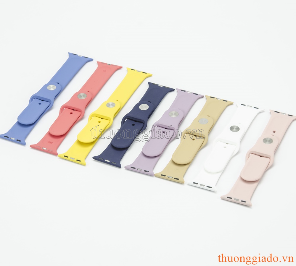 Dây đeo tay thay thế Apple Watch 42mm (chất liệu cao su)