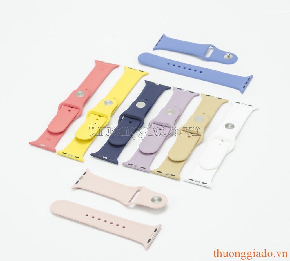 Dây đeo tay thay thế Apple Watch 42mm (chất liệu cao su)