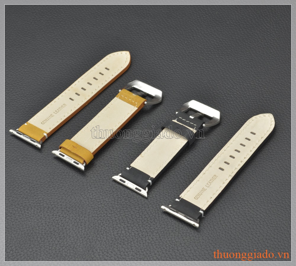 Dây đeo tay thay thế Apple Watch 42mm (da bò, mẫu 2)
