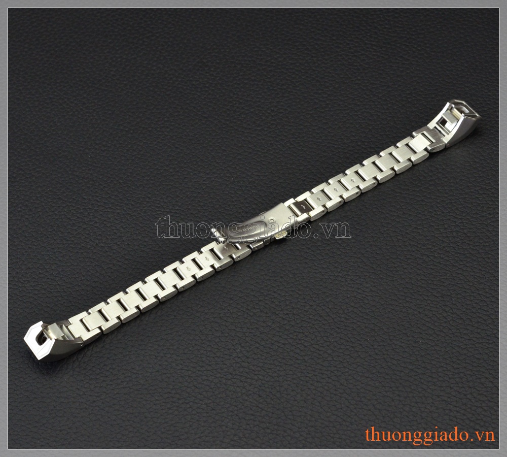 Dây đeo tay thay thế cho Fitbit Alta/ Fitbit Alta HR (thép không gỉ, màu bạc, mẫu 1)